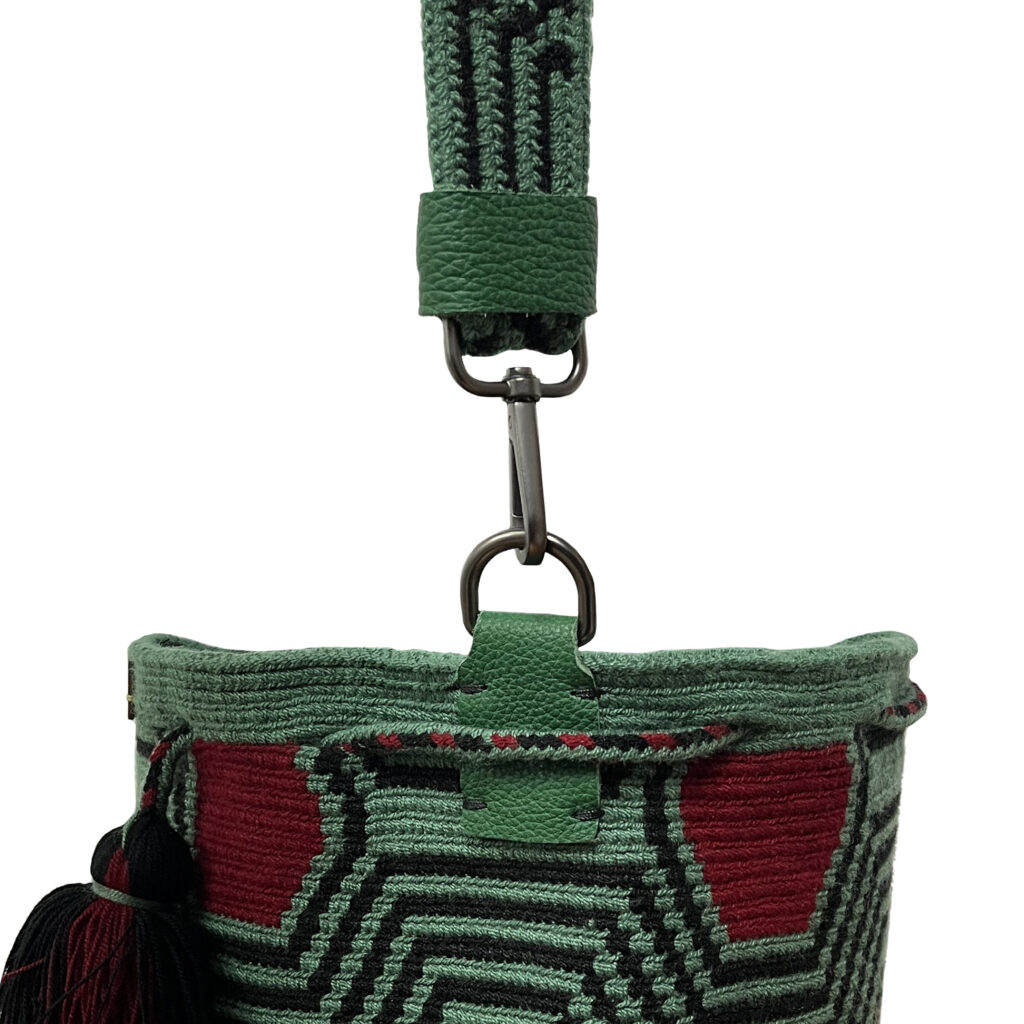 Adjustable braided shoulder strap
