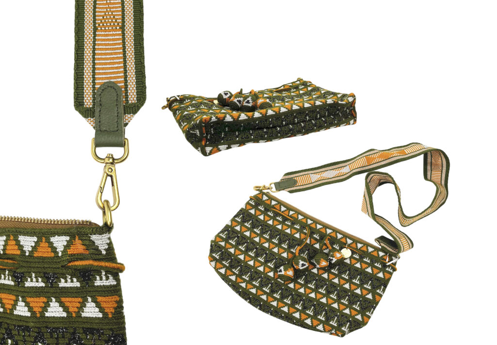 Envelope bottom and zipper bag